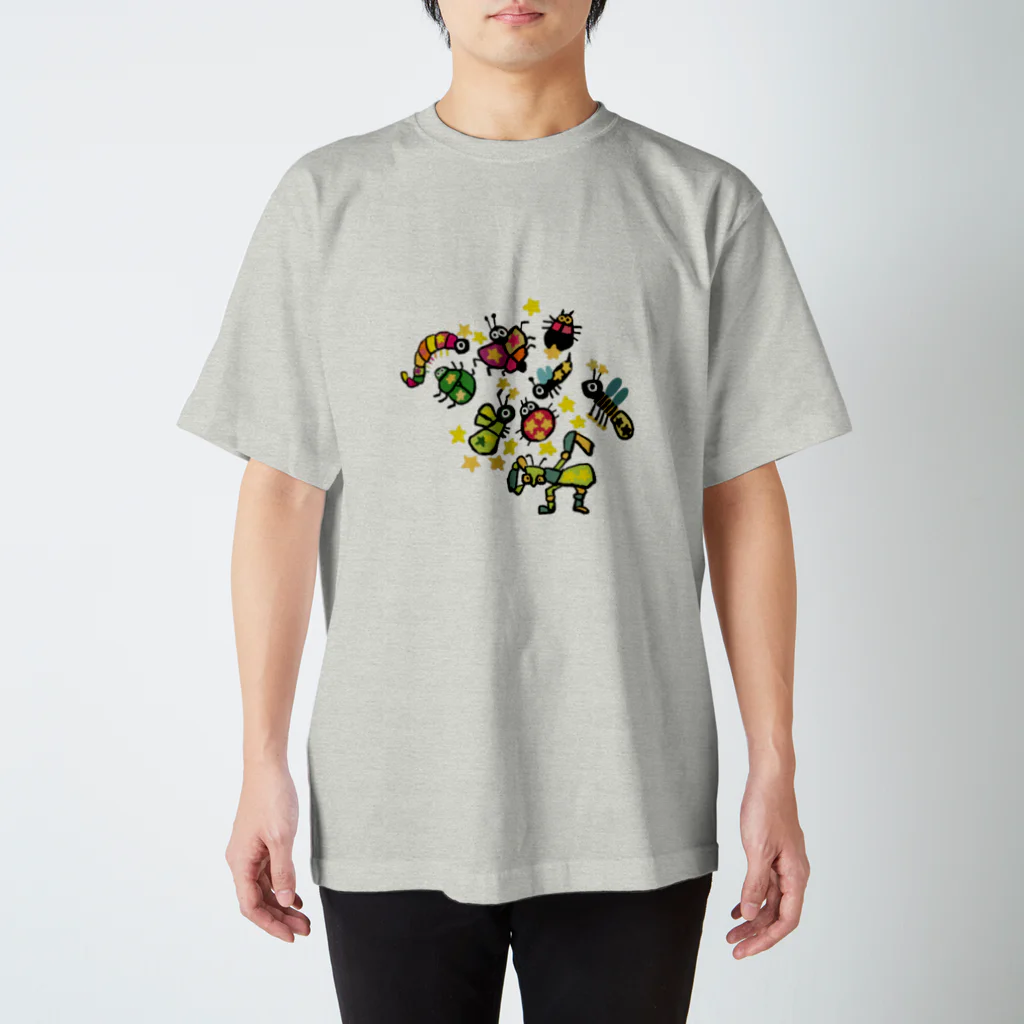 ぴょろりんちょ🐤の星柄の虫グッズ Regular Fit T-Shirt