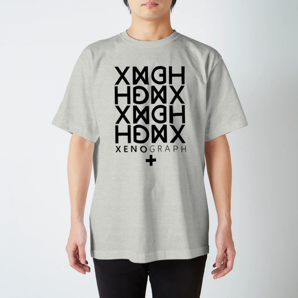 XENOGRAPHのXENOGRAPH ver.01 / white スタンダードTシャツ