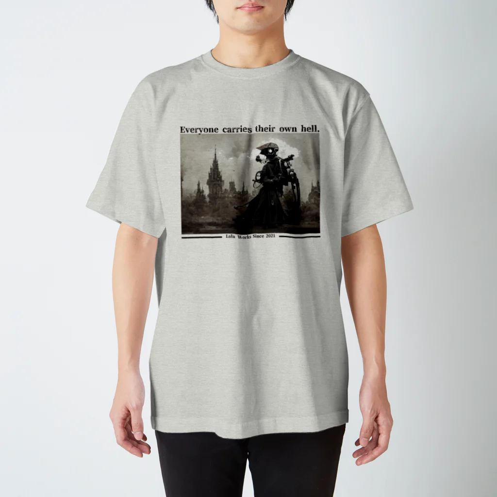 Lala Worksのgrim_reaper_001 スタンダードTシャツ