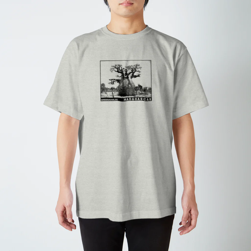 uncle of plants （植物おじさん）の植物おじT バオバブ スタンダードTシャツ