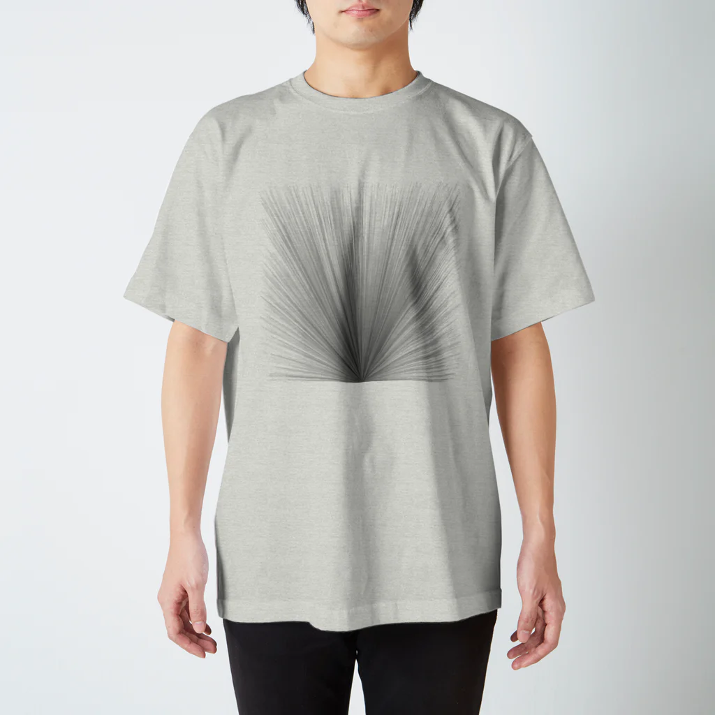 Lon Lon LooPEのLines like a grass Regular Fit T-Shirt