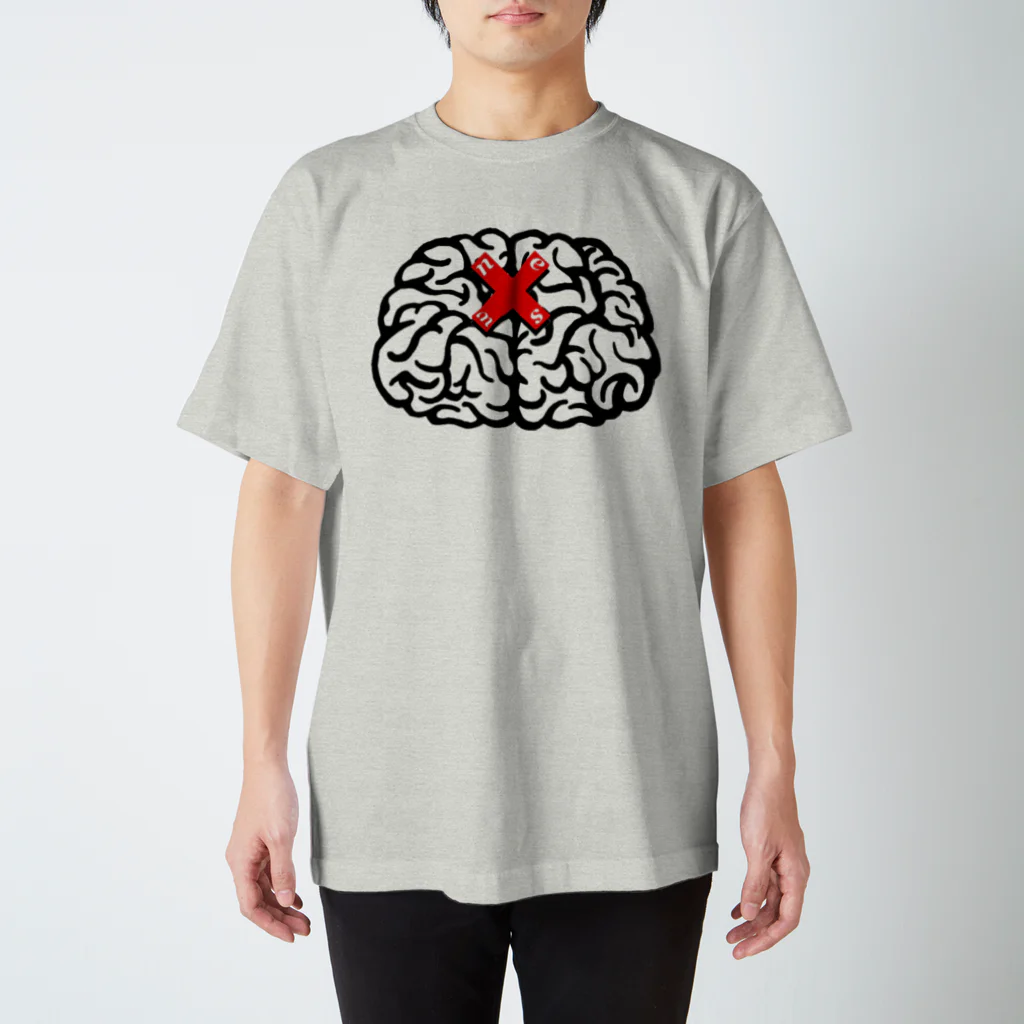 Jackpool の❤天才たちの脳みそ🧠 スタンダードTシャツ