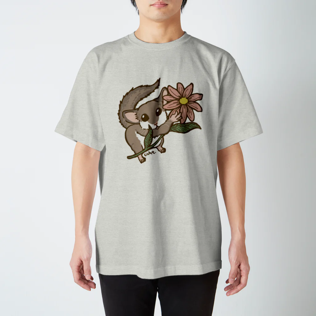 Lichtmuhleの一輪のお花とアフリカヤマネ Regular Fit T-Shirt