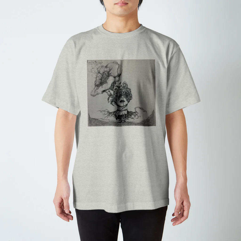 Le souffle blanc@SUZURIの水中花 Regular Fit T-Shirt