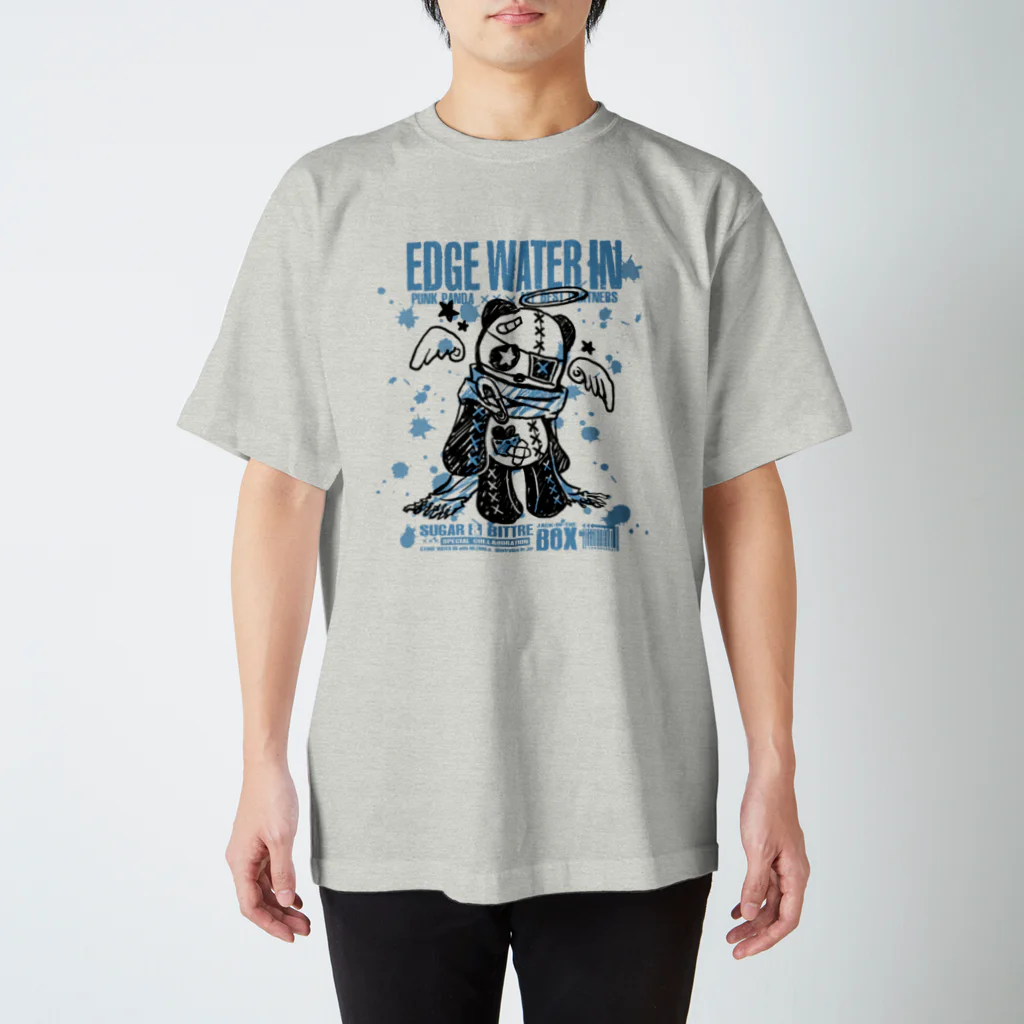 EDGE WATER IN officialのE.W.I P.Panda Tee type-T スタンダードTシャツ
