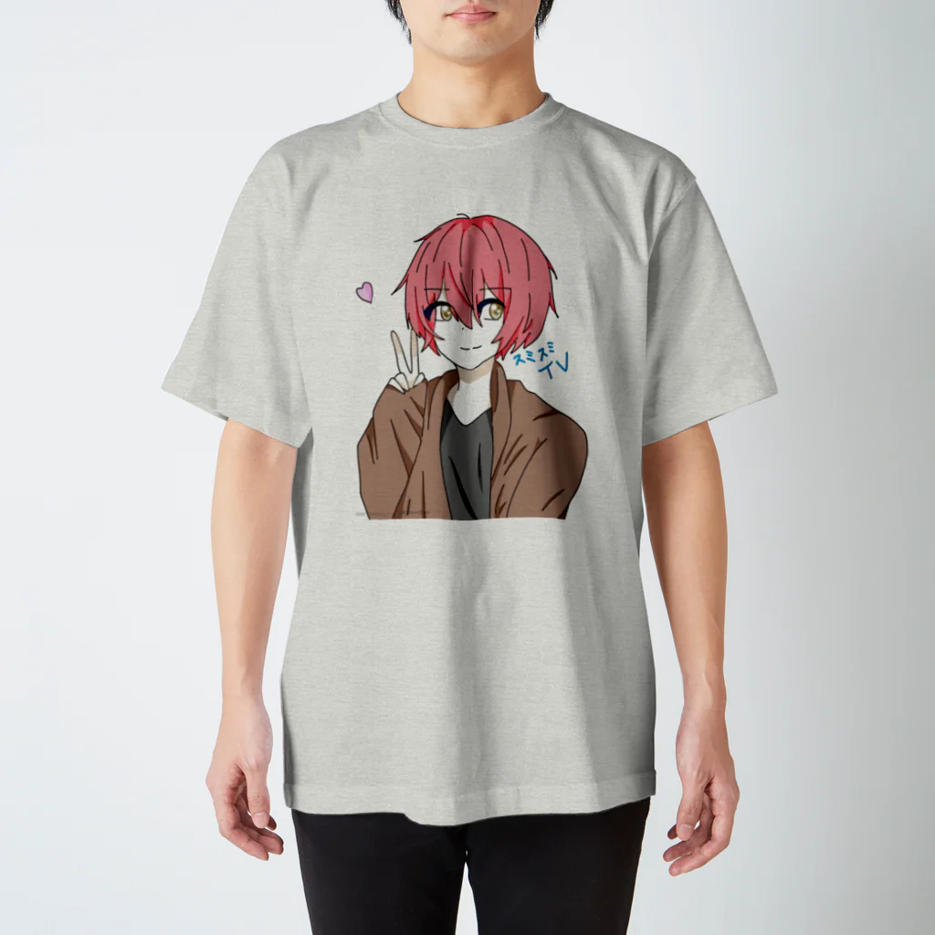 スミスミTVのスミちゃんのグッズ スタンダードTシャツ