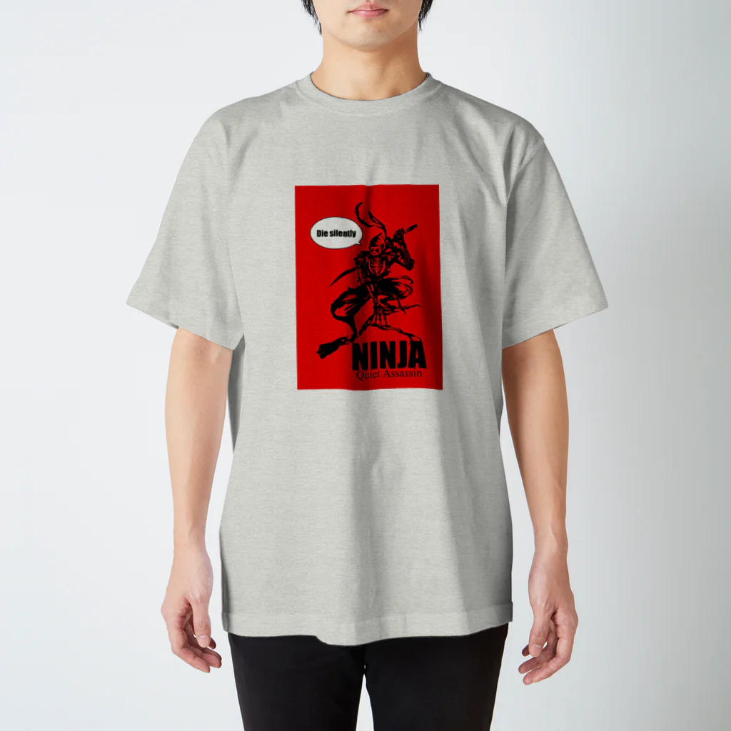 NINJA WARSの忍者アメコミ風Tシャツ Regular Fit T-Shirt