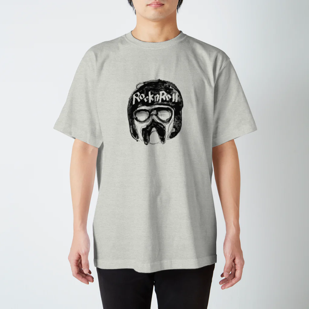 ORTHODOGSのヘルメットおじさん スタンダードTシャツ