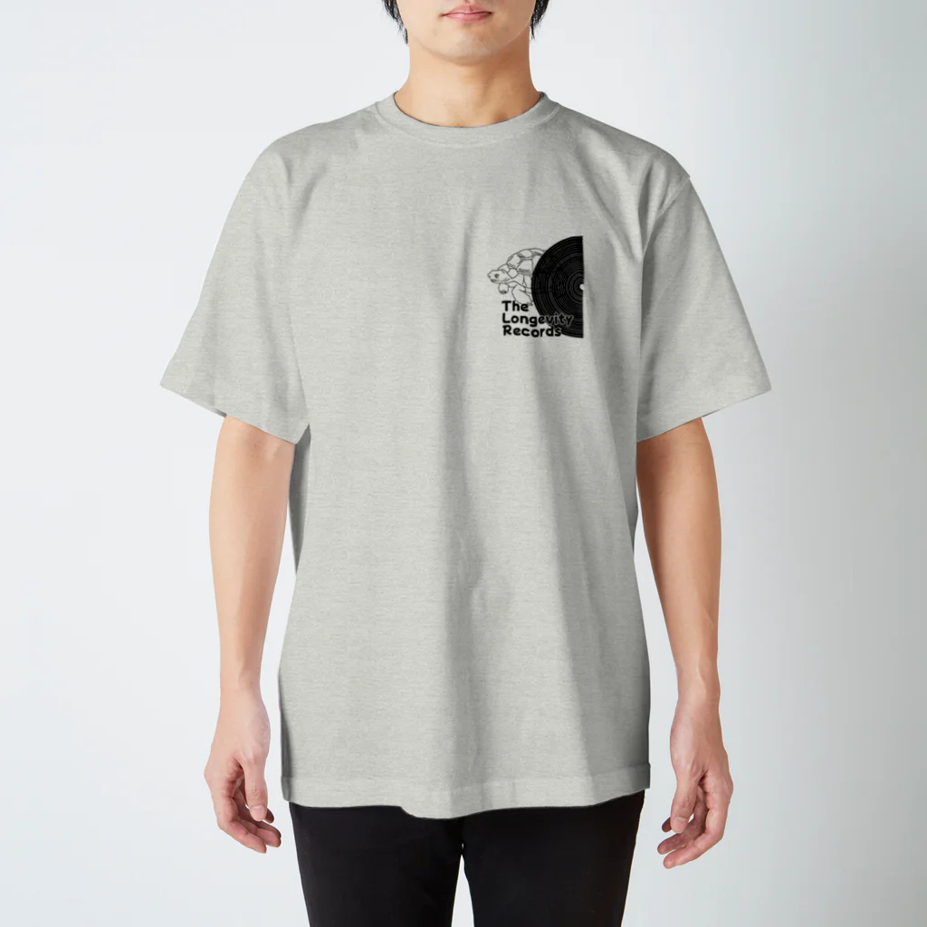 グラミー翔⭐️公式ショップのThe Longevity Records Regular Fit T-Shirt