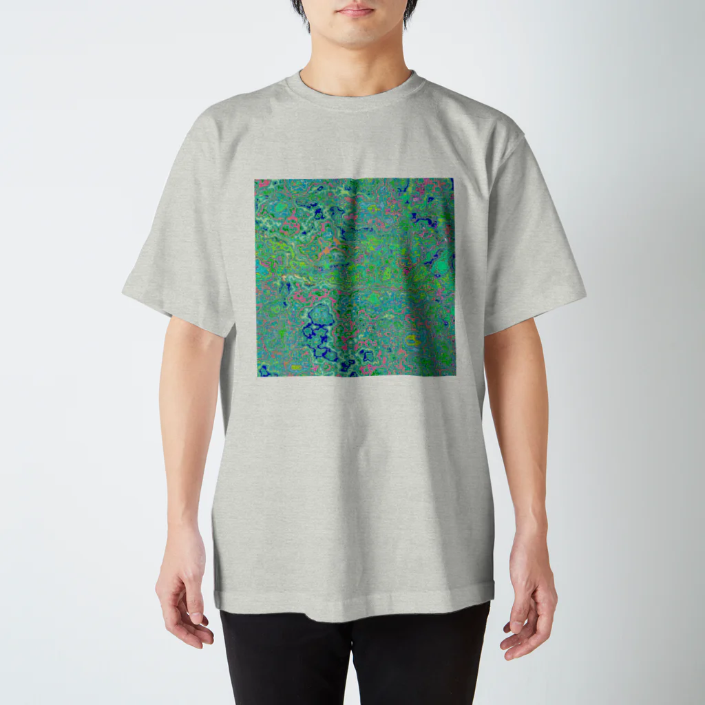 水草のミント色の夢 スタンダードTシャツ