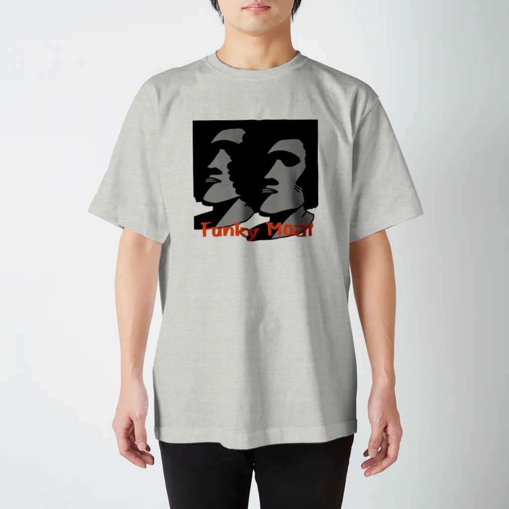 Aangel444MのFunky Moai  スタンダードTシャツ