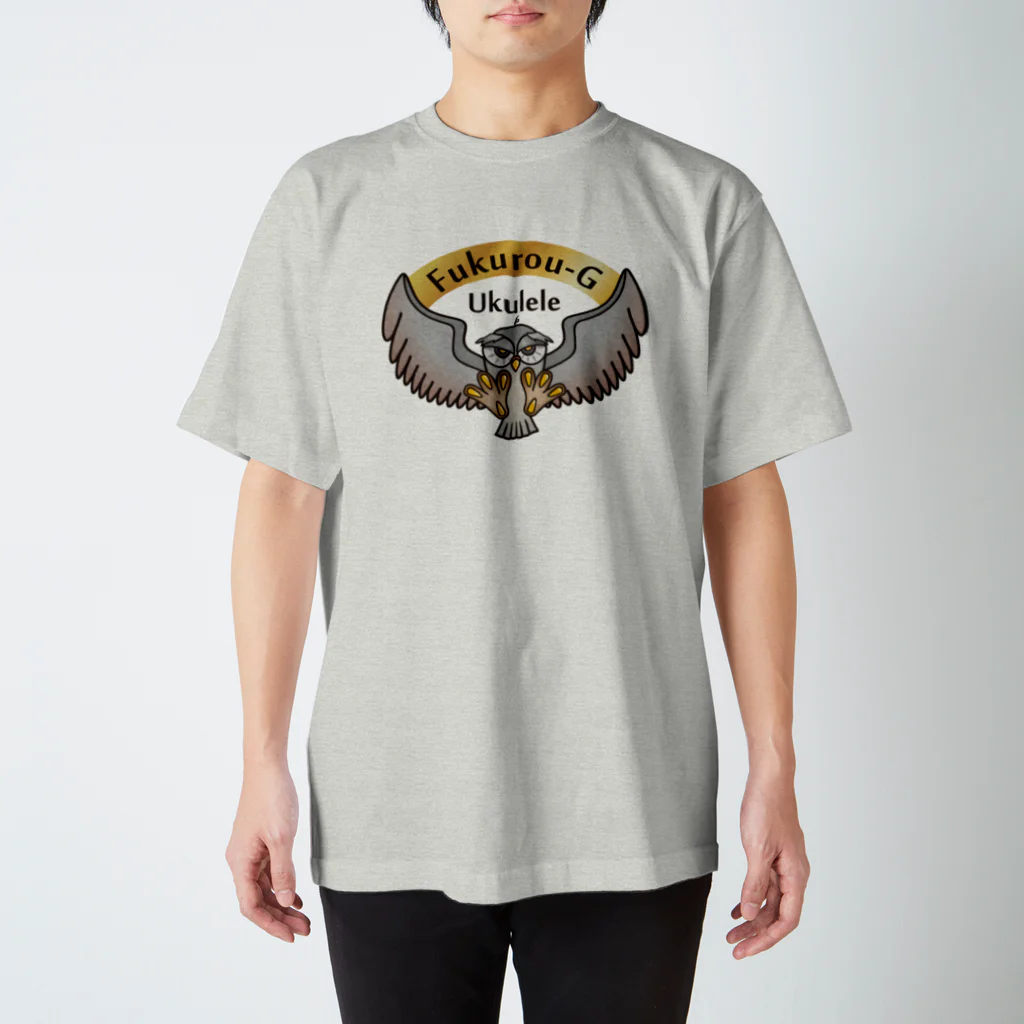 Fukurou-Gの飛翔梟 スタンダードTシャツ