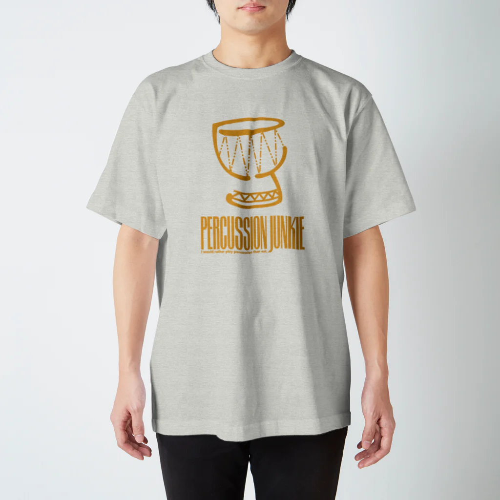 percussion junkieのpercussion junkie スタンダードTシャツ