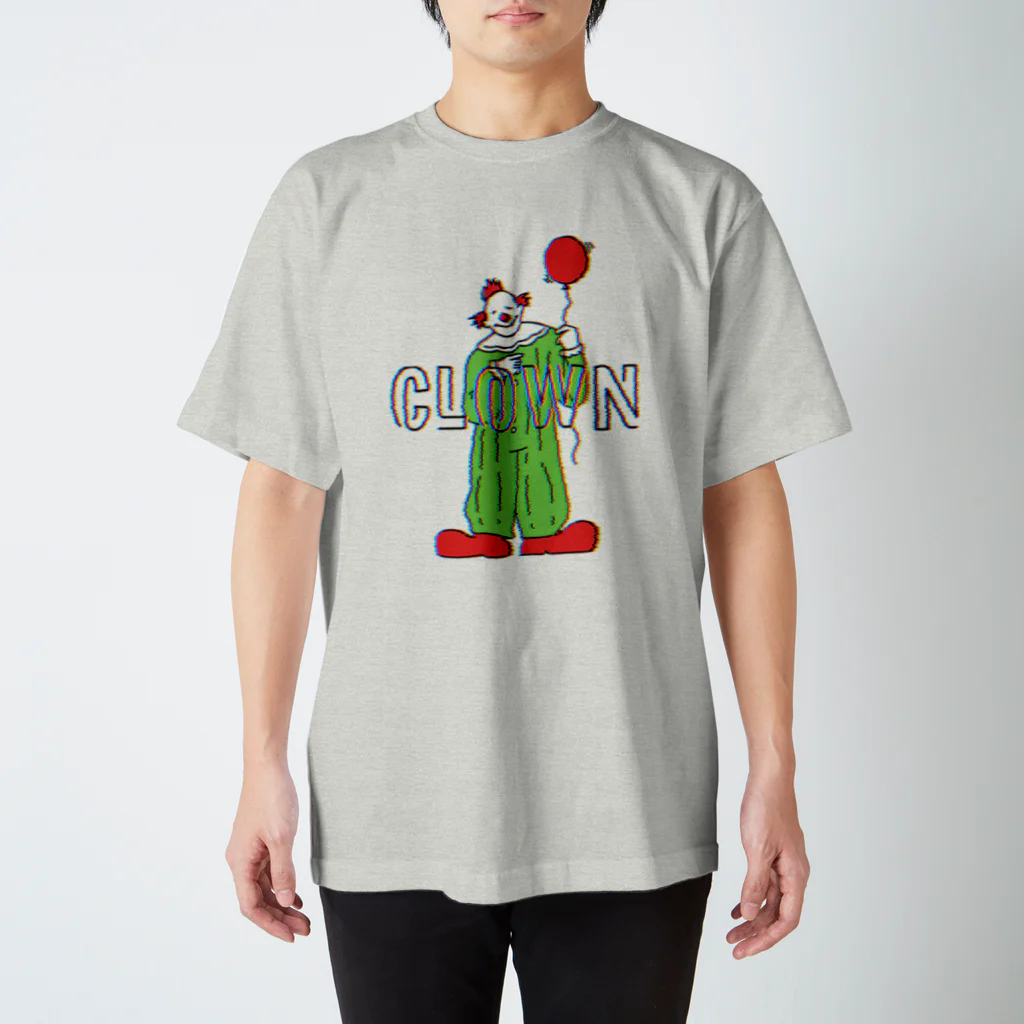 ブーブスエイリアンのCLOWN スタンダードTシャツ