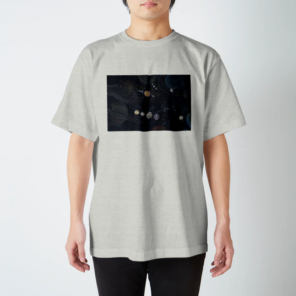 しじょるのSatellites Regular Fit T-Shirt