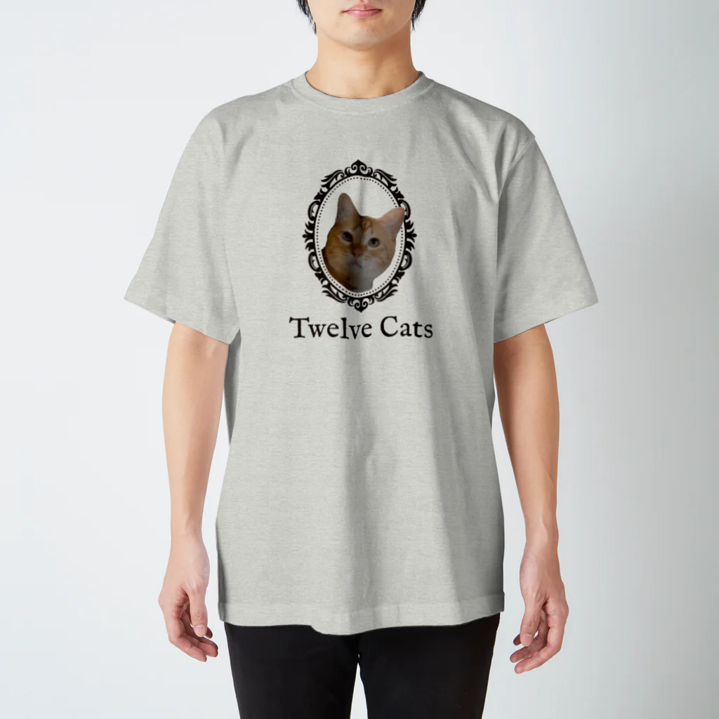 Twelve Catsのエンブレム スタンダードTシャツ