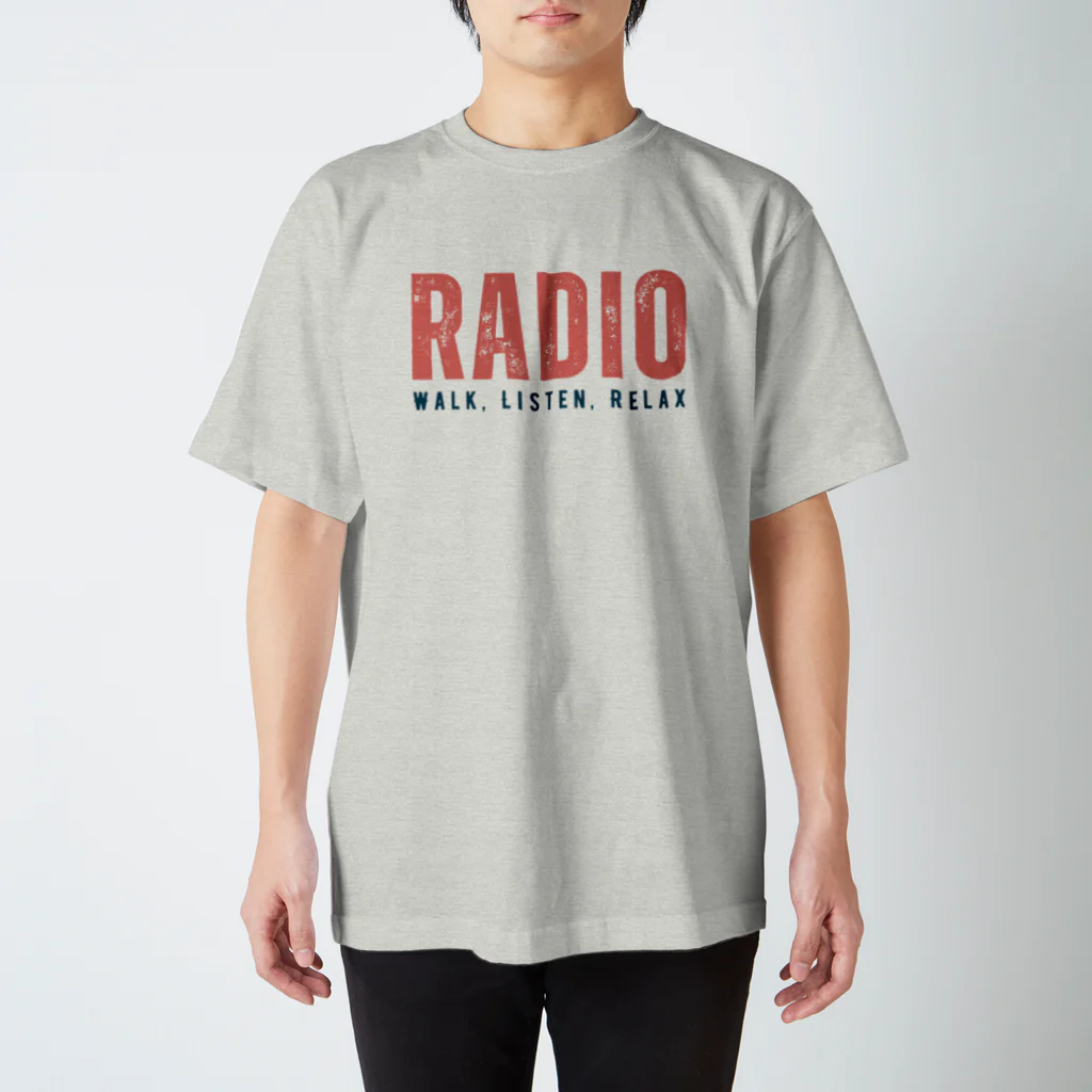 chataro123のRadio: Walk, Listen, Relax スタンダードTシャツ