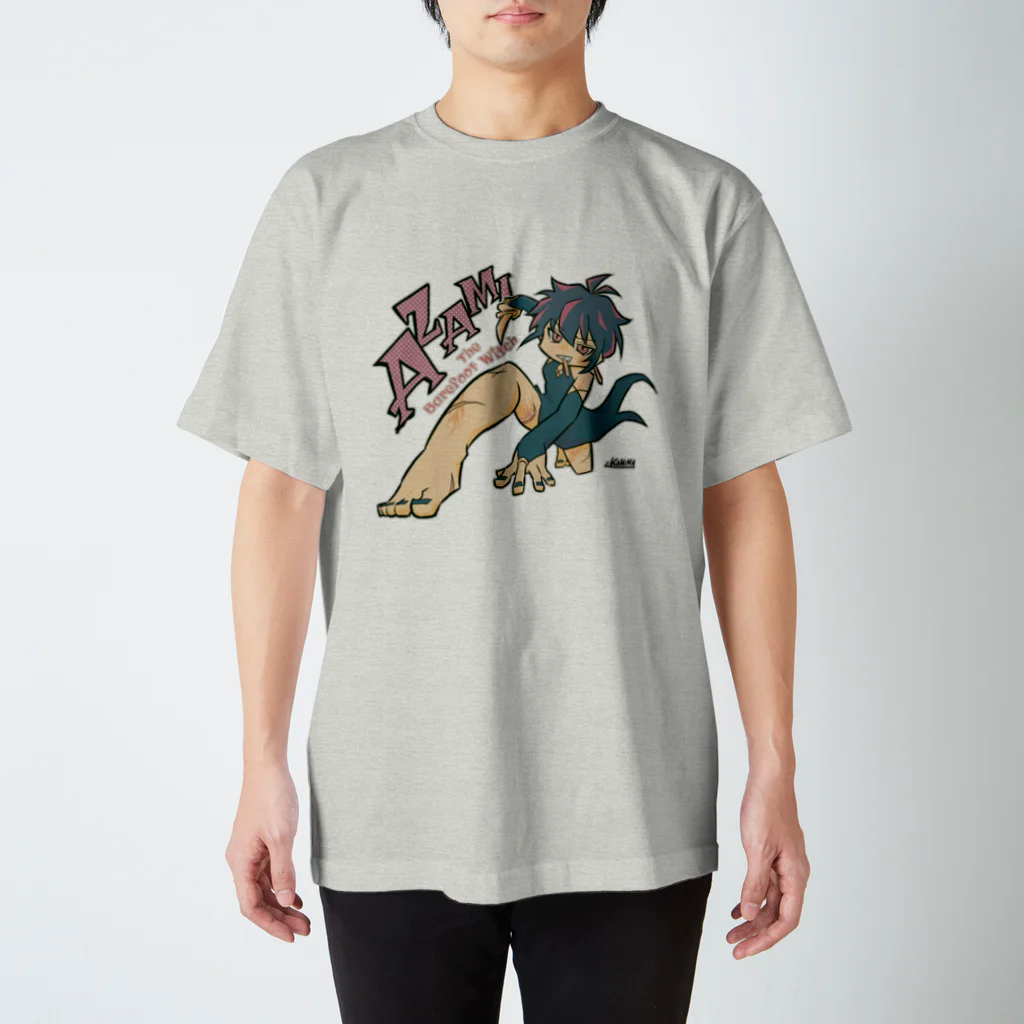 かみまのカートゥーン風アザミさん Regular Fit T-Shirt