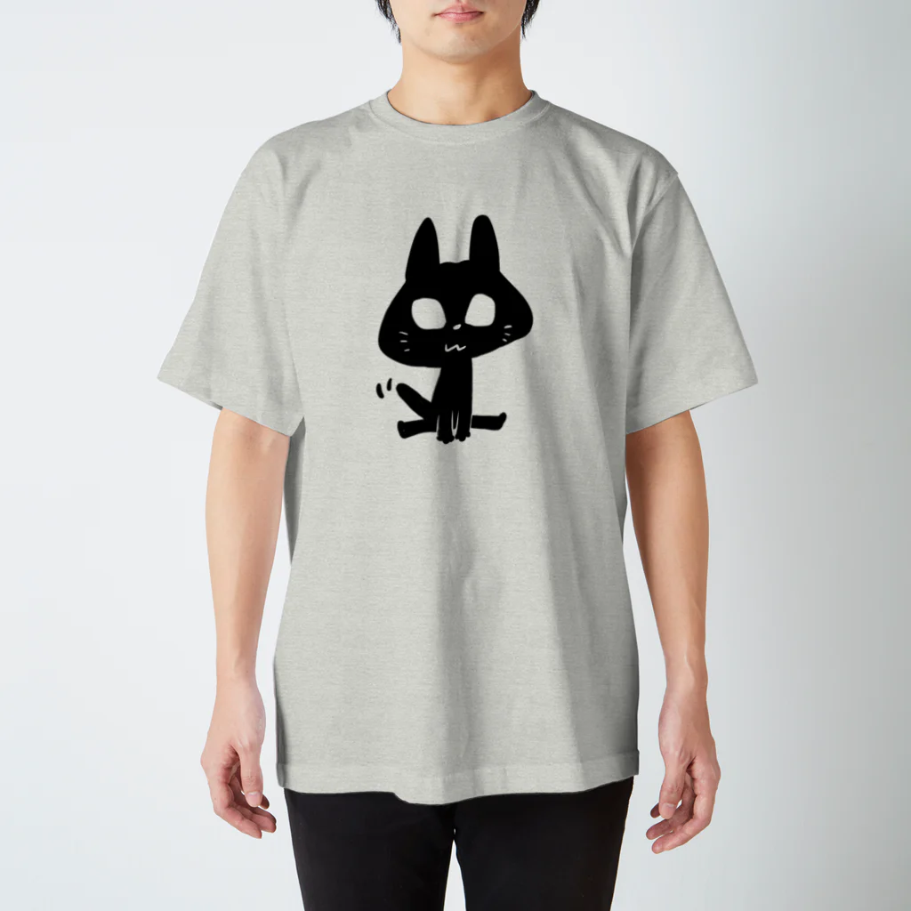 ittetsuの黒猫ジョバンニ スタンダードTシャツ