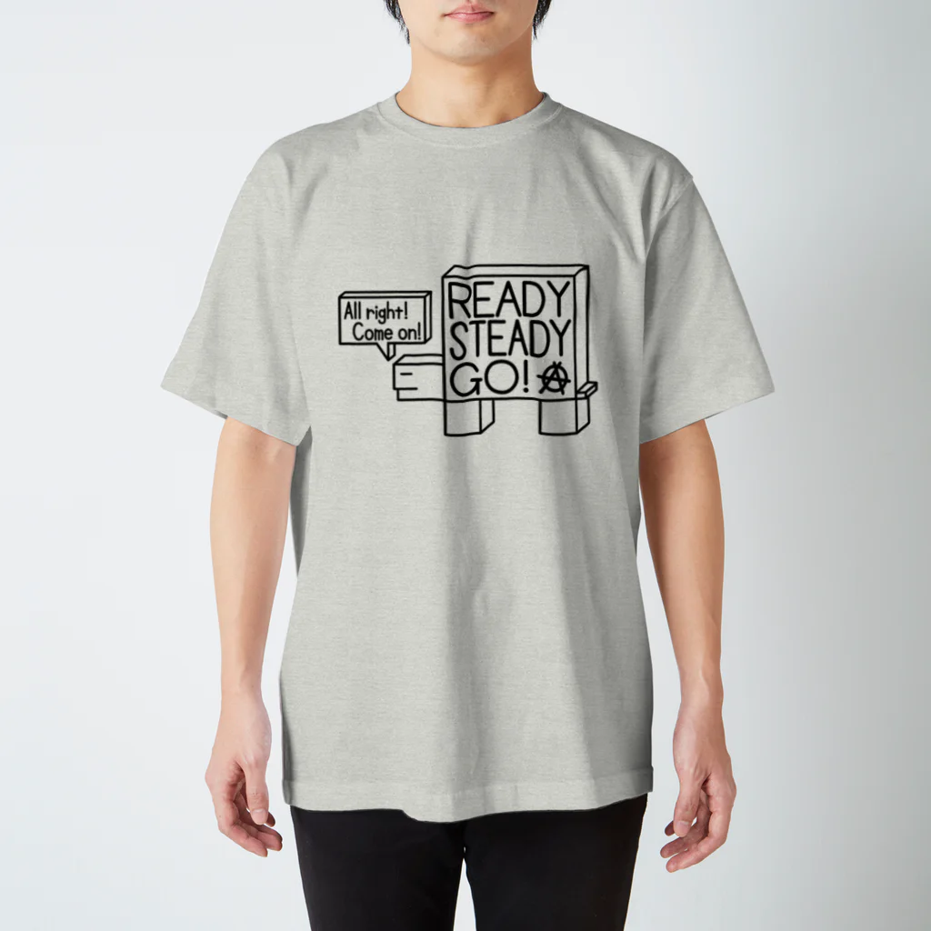 かめのしまの準備万端 スタンダードTシャツ