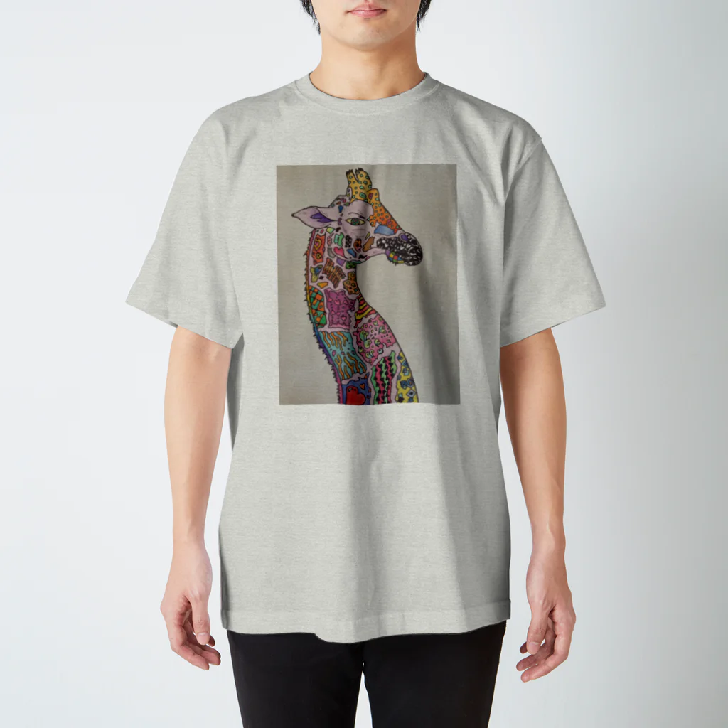 ayanekkoのanimals1 ~giRRafe~ スタンダードTシャツ