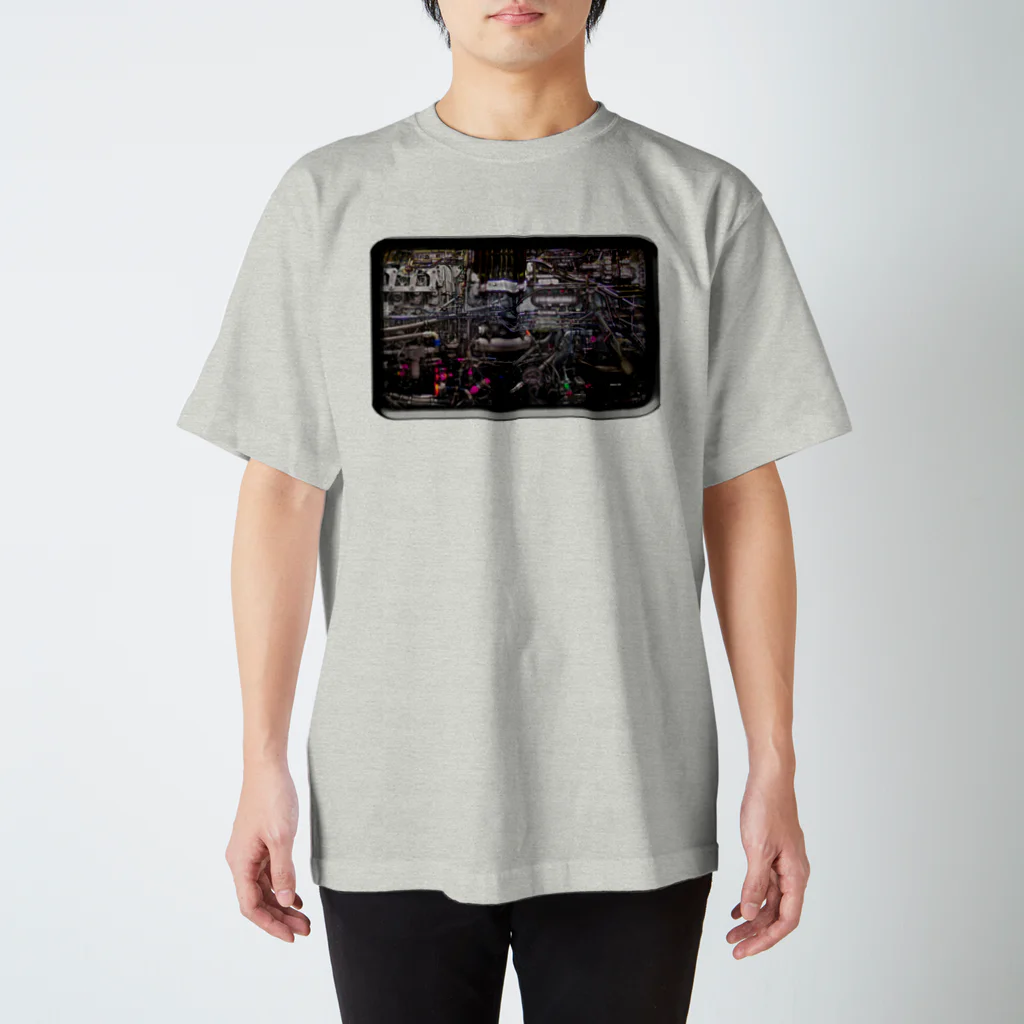 GAMERA3のもっとサイバーなAKIBAメインテナンス スタンダードTシャツ