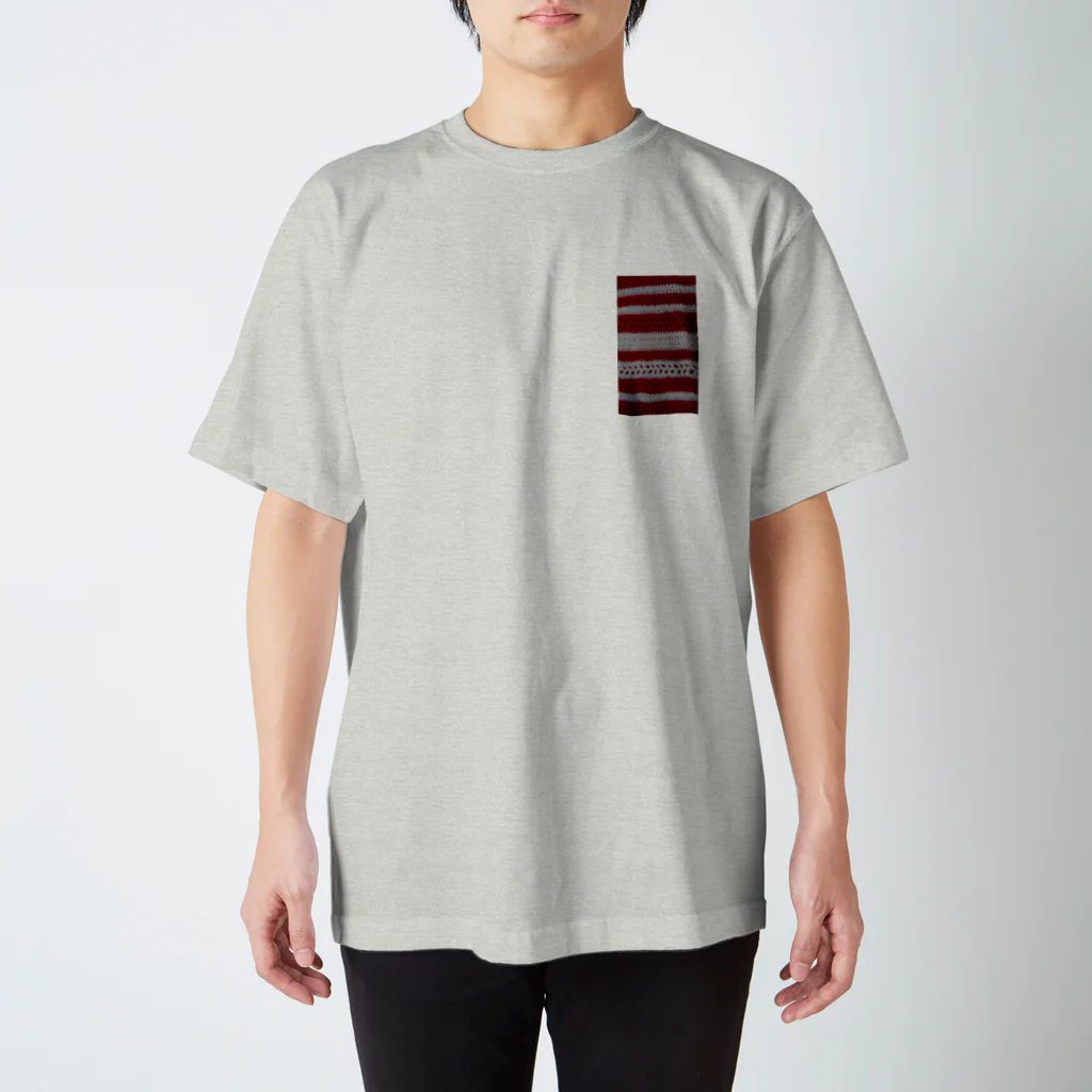 CO-ZOOの赤いヨコシマ Regular Fit T-Shirt