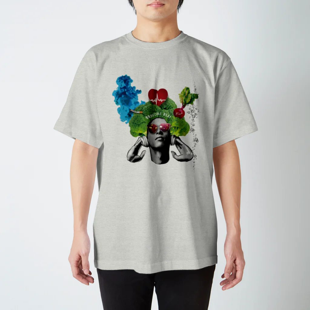 Jun Komatani　のBroccoli beat スタンダードTシャツ