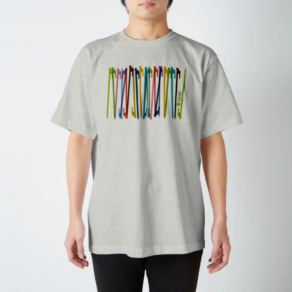 メガネのT13. Peg Colors スタンダードTシャツ