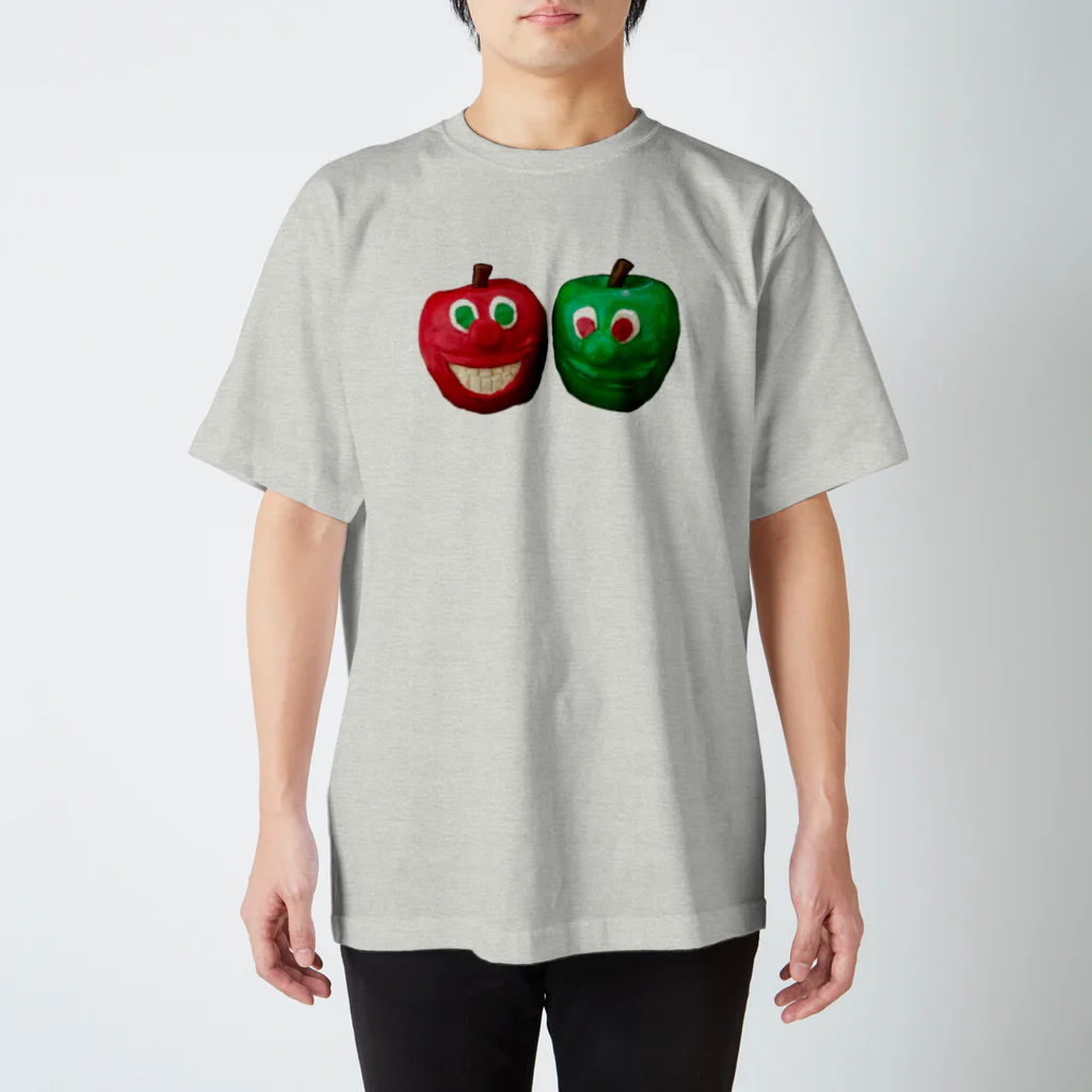 チヒのリンゴきょうだい スタンダードTシャツ