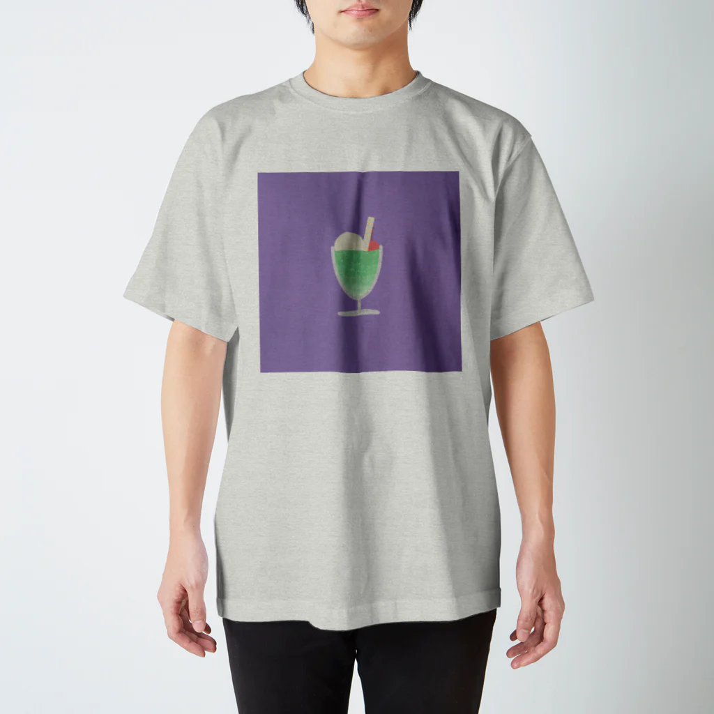 ゲンのしゅわしゅわ、クリームソーダ Regular Fit T-Shirt