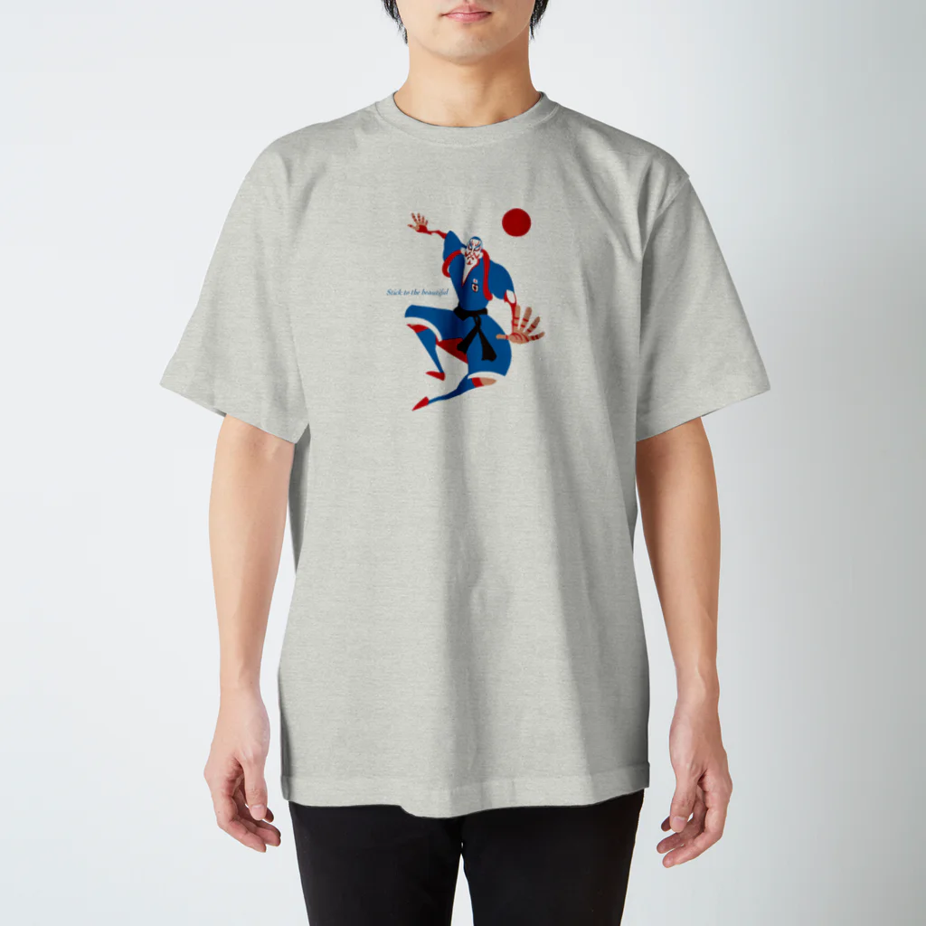 hiroki38のJapanese soccer KABUKI スタンダードTシャツ