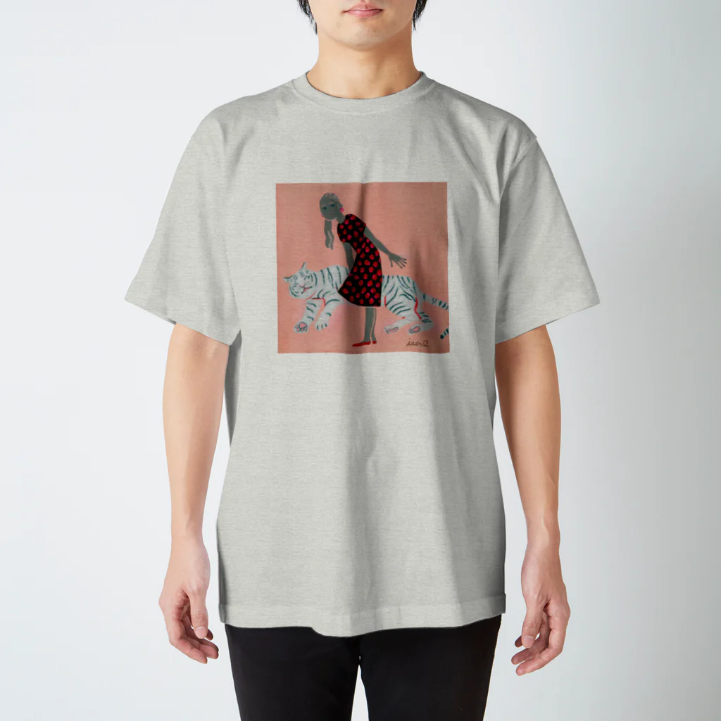 いさおやさんの猫にもなれば虎にもなる Regular Fit T-Shirt