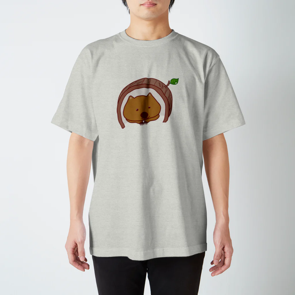 wombat_yuのウォンバットのTumoriちゃん スタンダードTシャツ