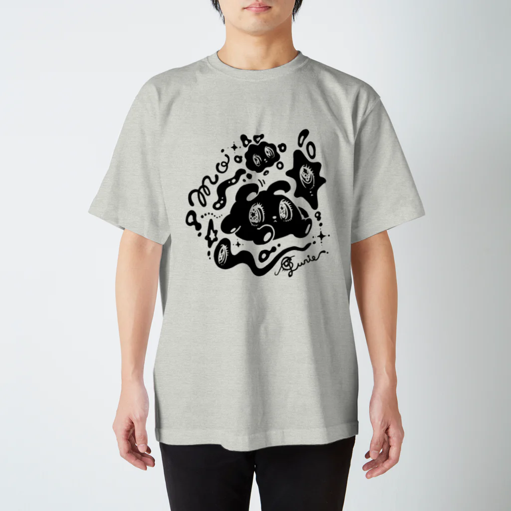 せきやゆりえ落書きショップのモニョモニョ反転 スタンダードTシャツ