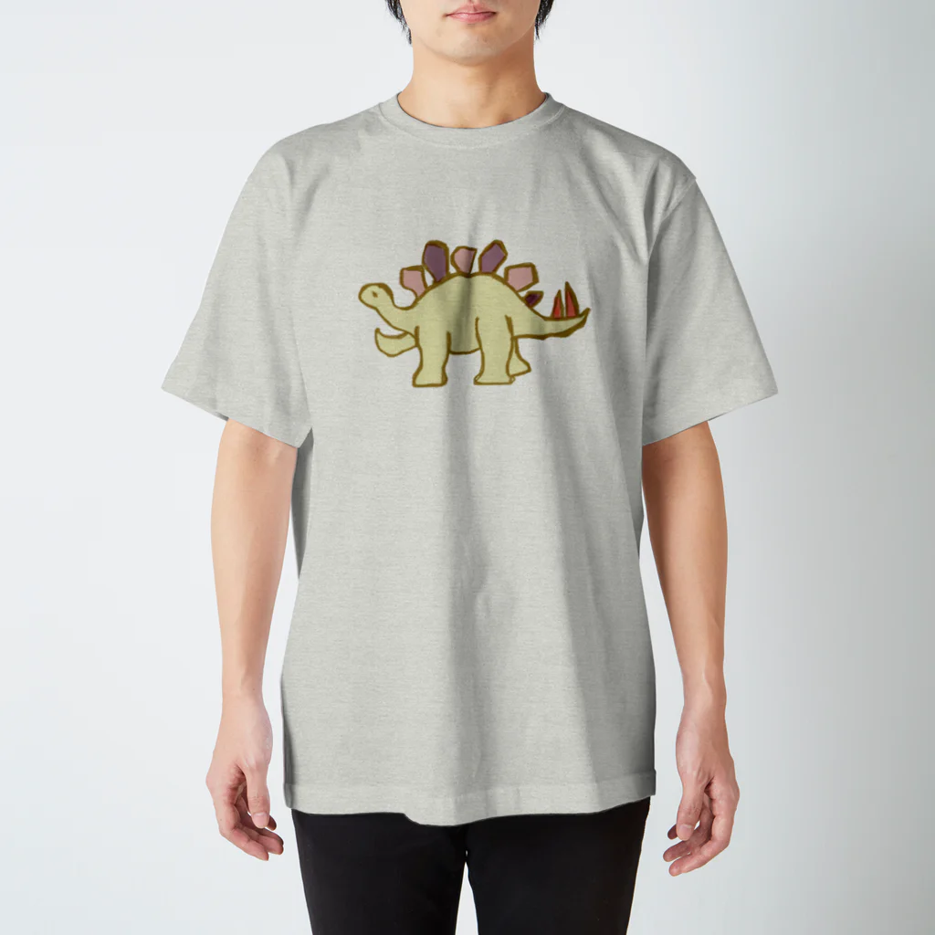 kiokuganeeのきょうりゅうステゴちゃん Regular Fit T-Shirt