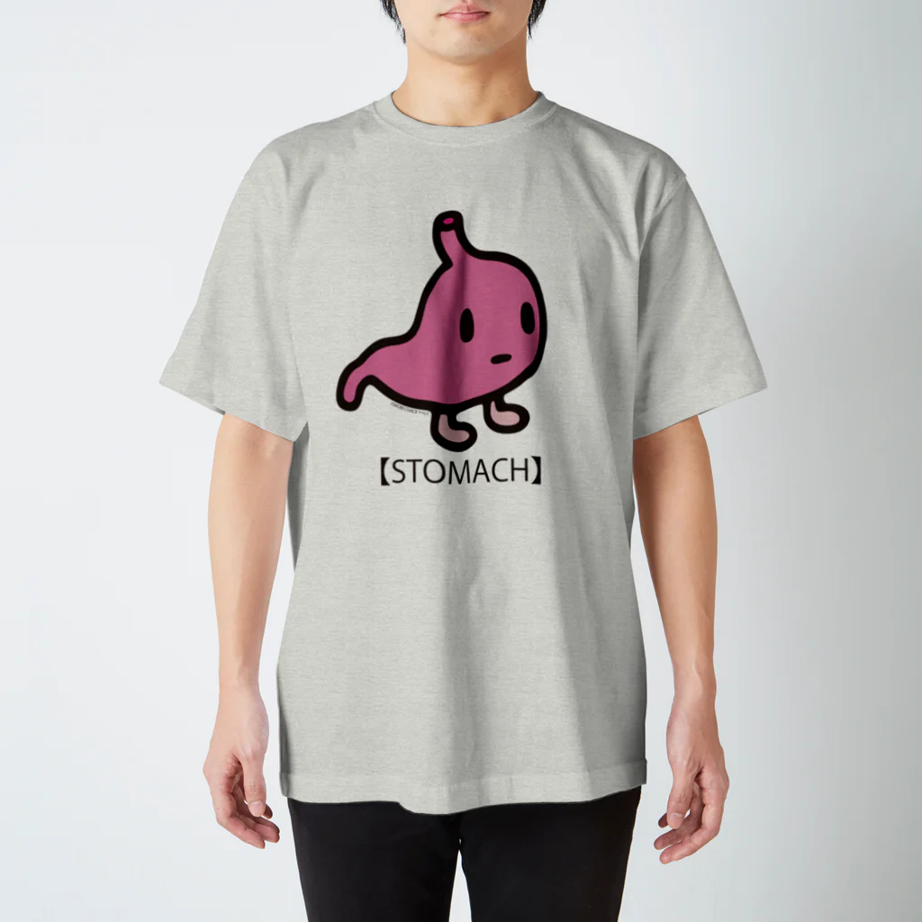 CHAX COLONY imaginariの【各20点限定】ゴゾーロッパーズ【STOMACH】 スタンダードTシャツ