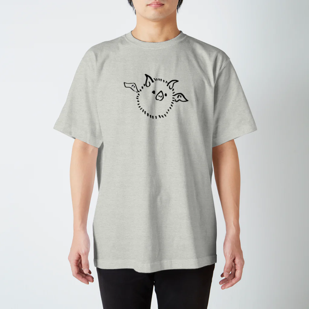 ハルカゼデザインのシロヘラコウモリ Regular Fit T-Shirt