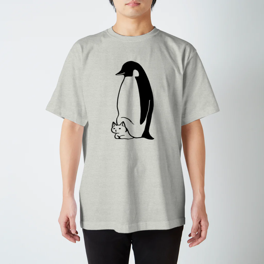 わの屋の暖を取るねこ（ペンギン） Regular Fit T-Shirt