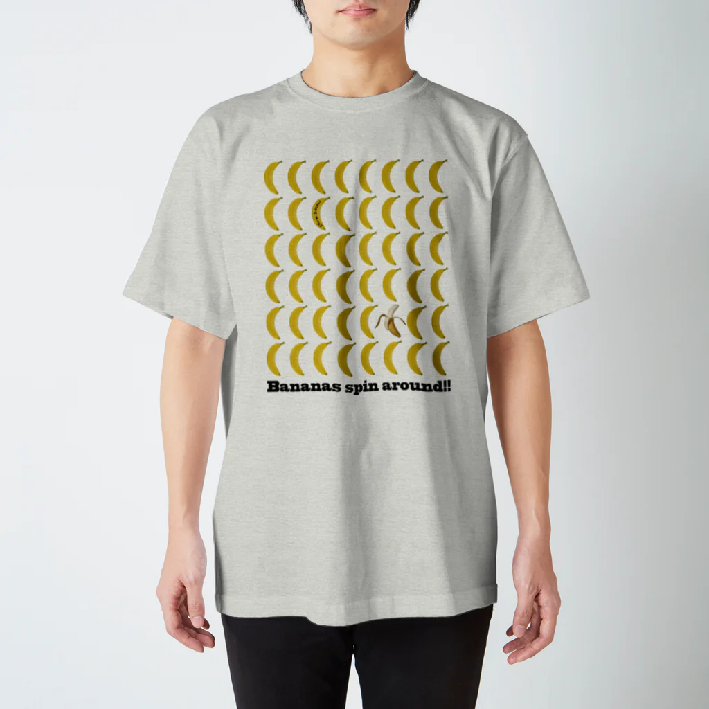 BANANAのBananas spin around!! BANANA スタンダードTシャツ