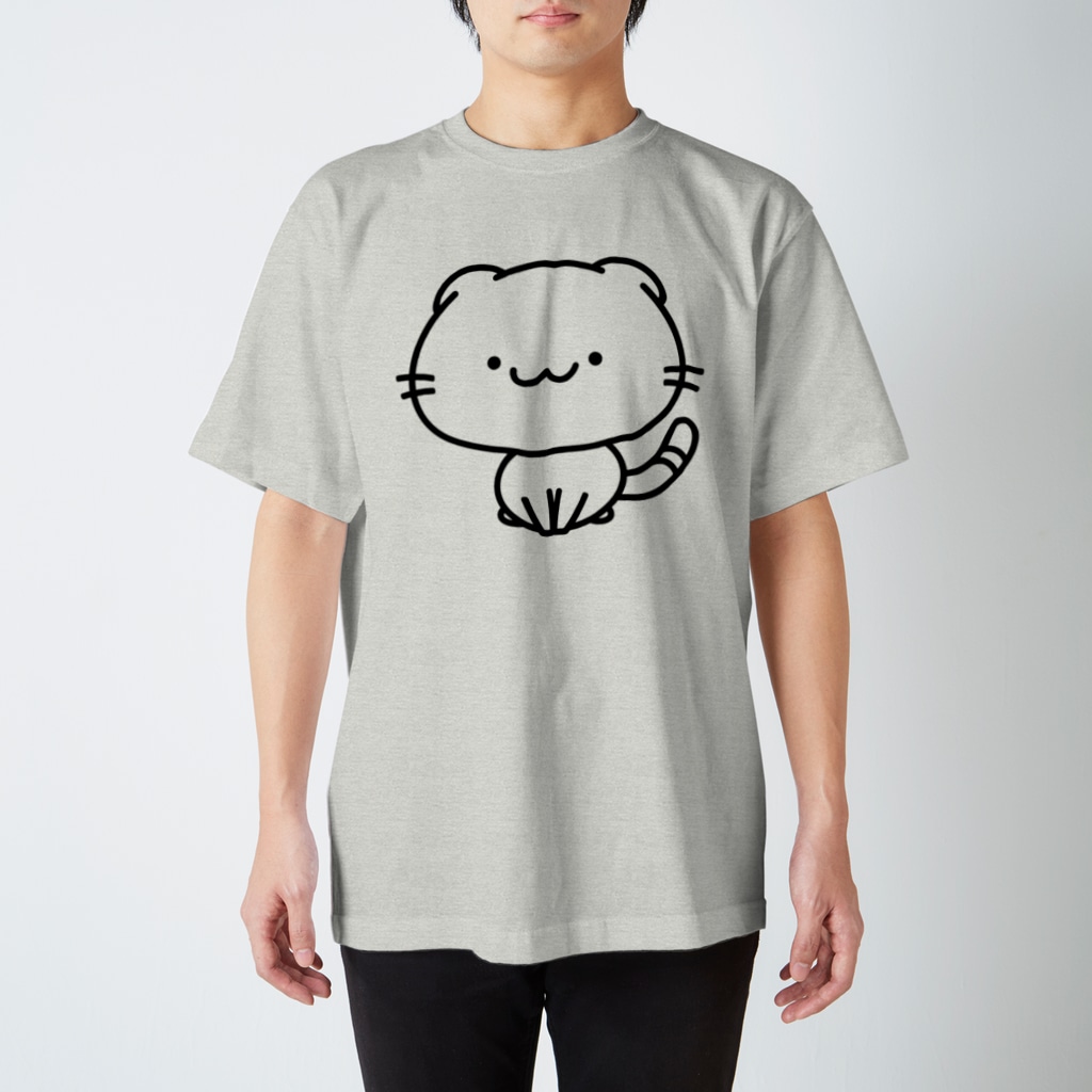 いつものつむシリーズ つむチャンネル まんまる猫 Tsumu のスタンダードtシャツ通販 Suzuri スズリ