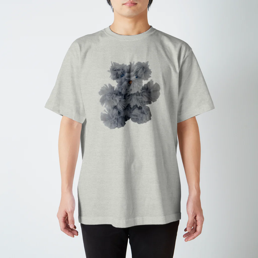 maked bear iidaの手作りクマ　グレー Regular Fit T-Shirt