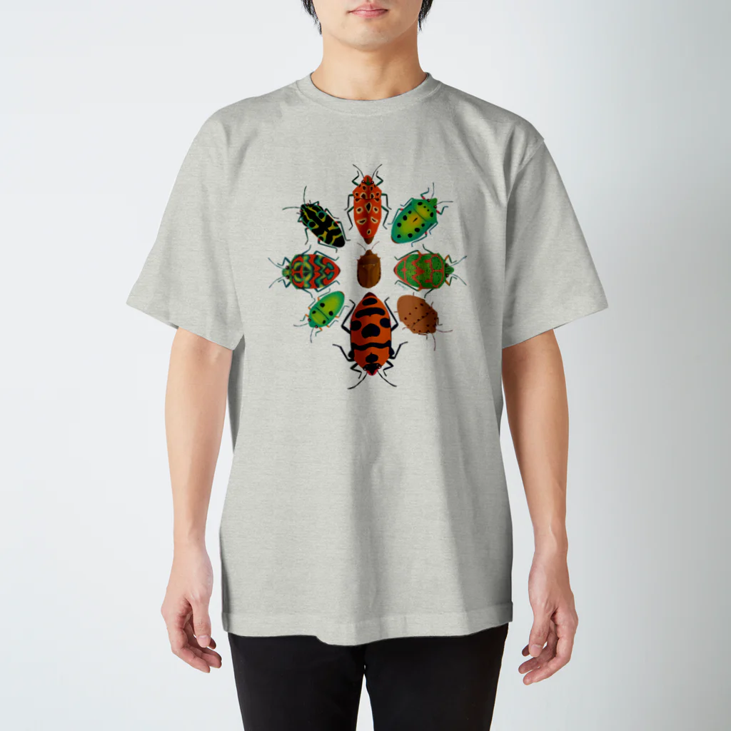 みのじの日本のキンカメムシ  Regular Fit T-Shirt