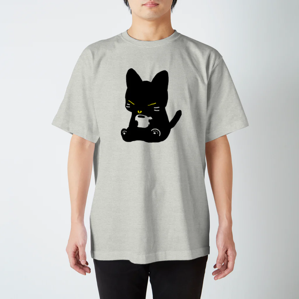 ちゃこぺん（SUZURI店）の猫舌ロッタ スタンダードTシャツ