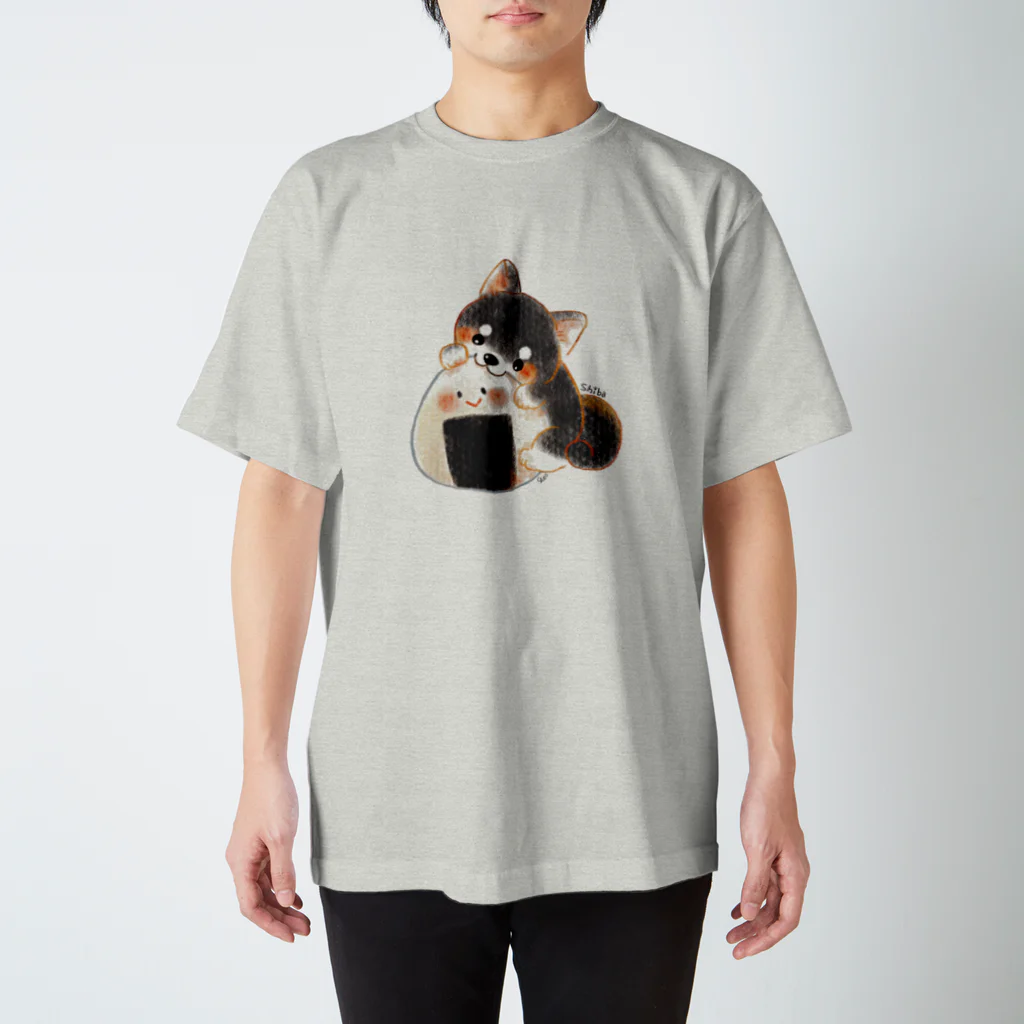 くろさわゆいのおにぎり黒柴 Regular Fit T-Shirt