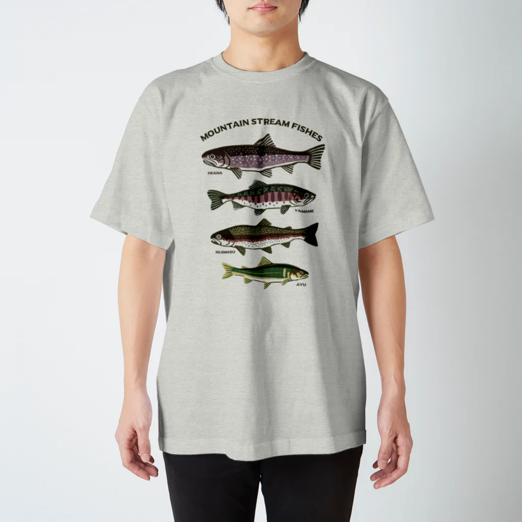 Tree Sparrowの渓流魚 スタンダードTシャツ