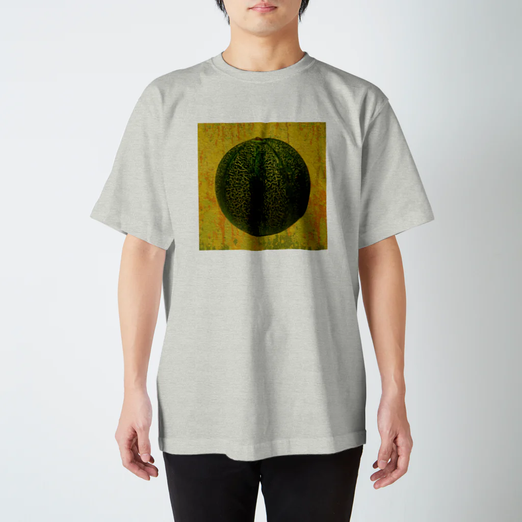 MOTU_DesignのMeron メロン Cucumis melo  甜瓜 Regular Fit T-Shirt