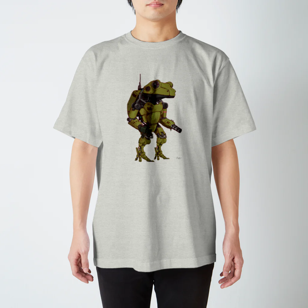ふぁんねる牧場の量産型カエルロボ Regular Fit T-Shirt