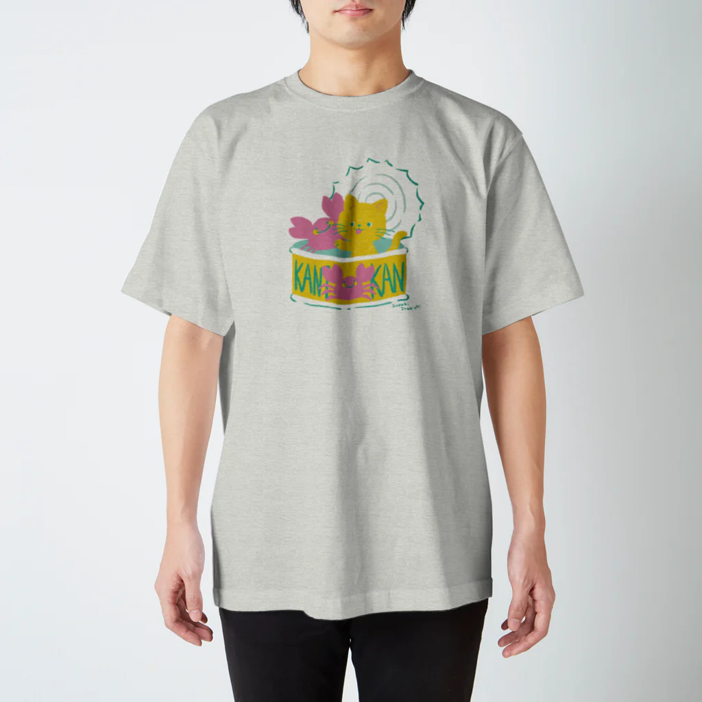 すずきいときちのカニカンキャット スタンダードTシャツ