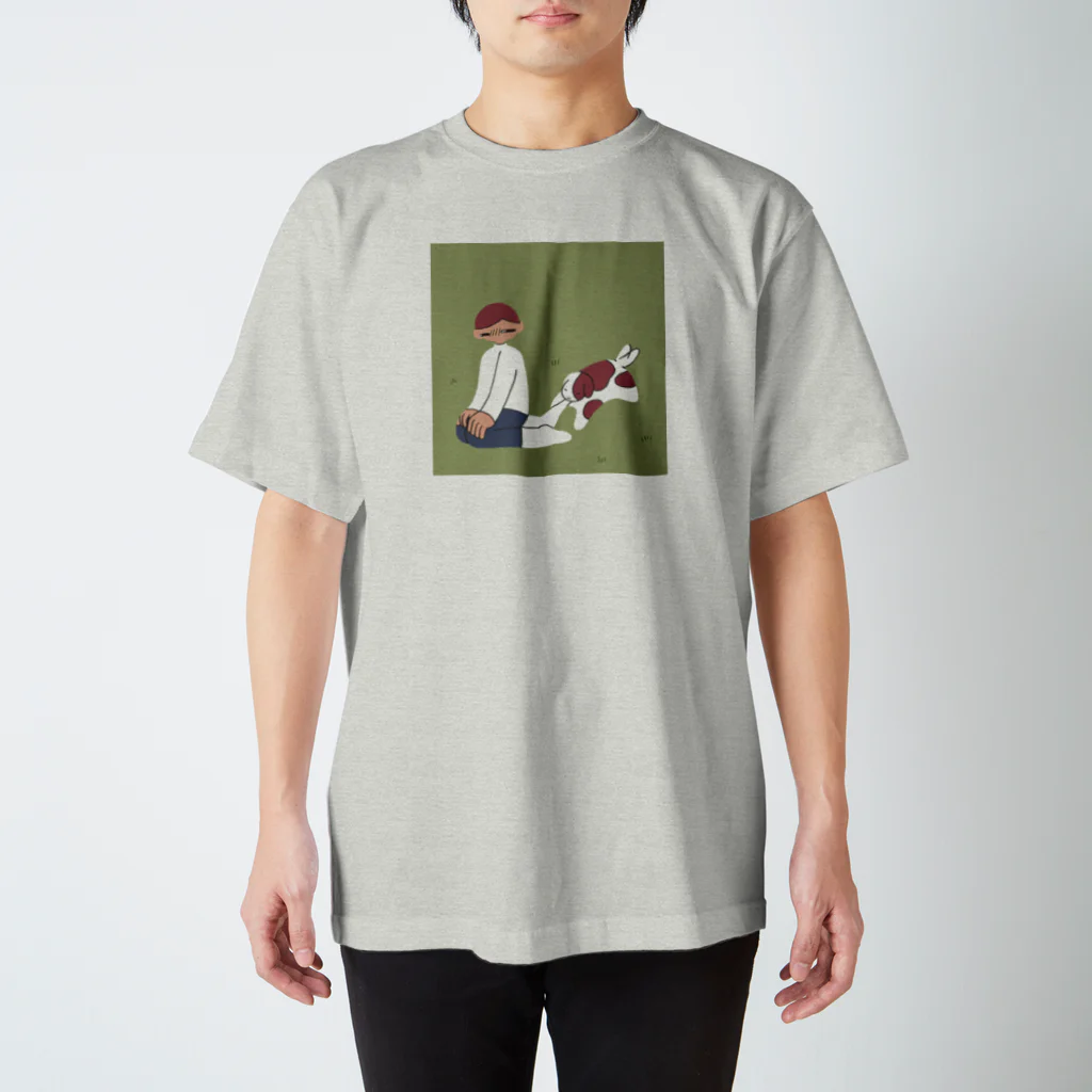 にしやま み〜たろうのわんこ スタンダードTシャツ